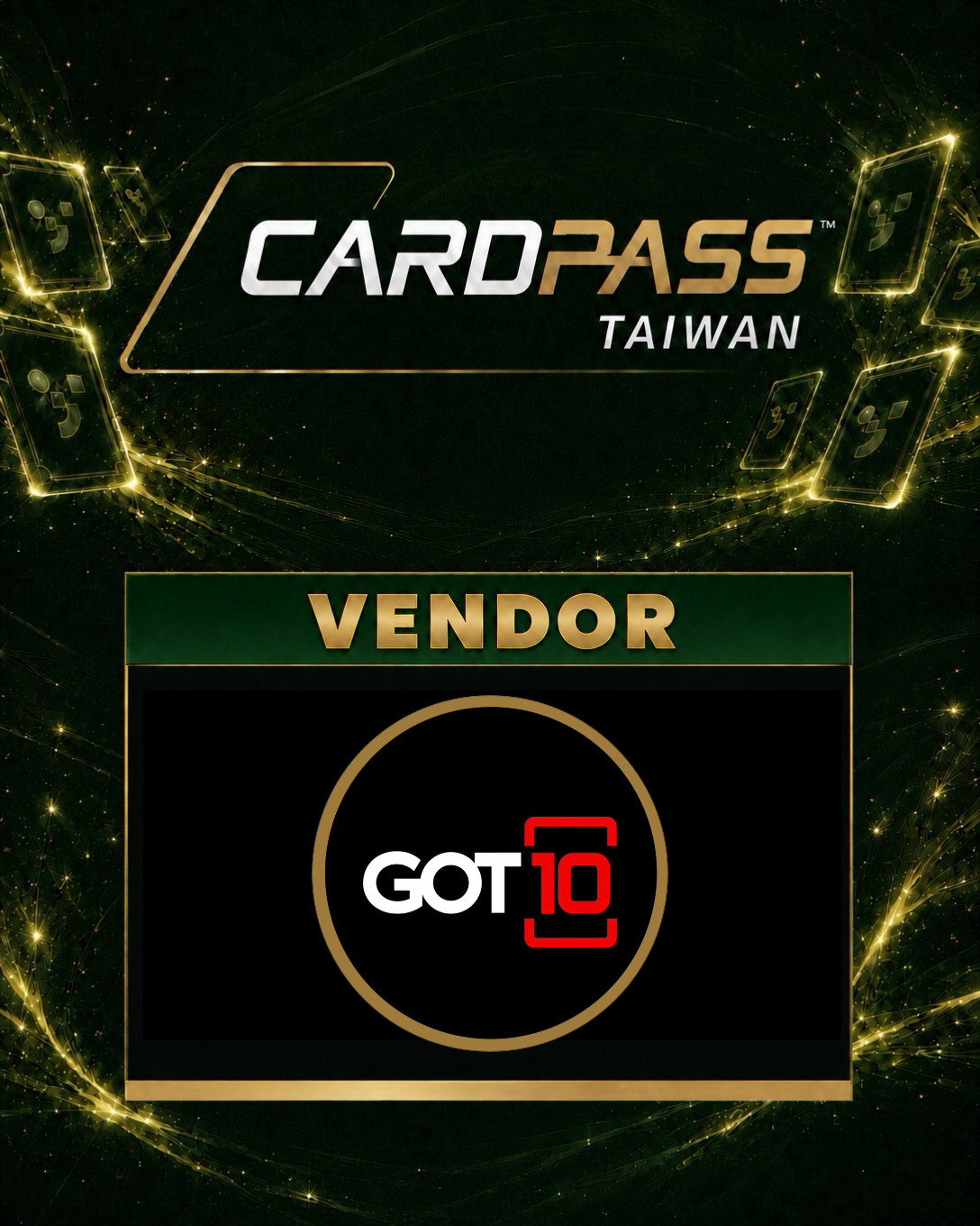 Got 10 CARDPASS VENDOR 圖