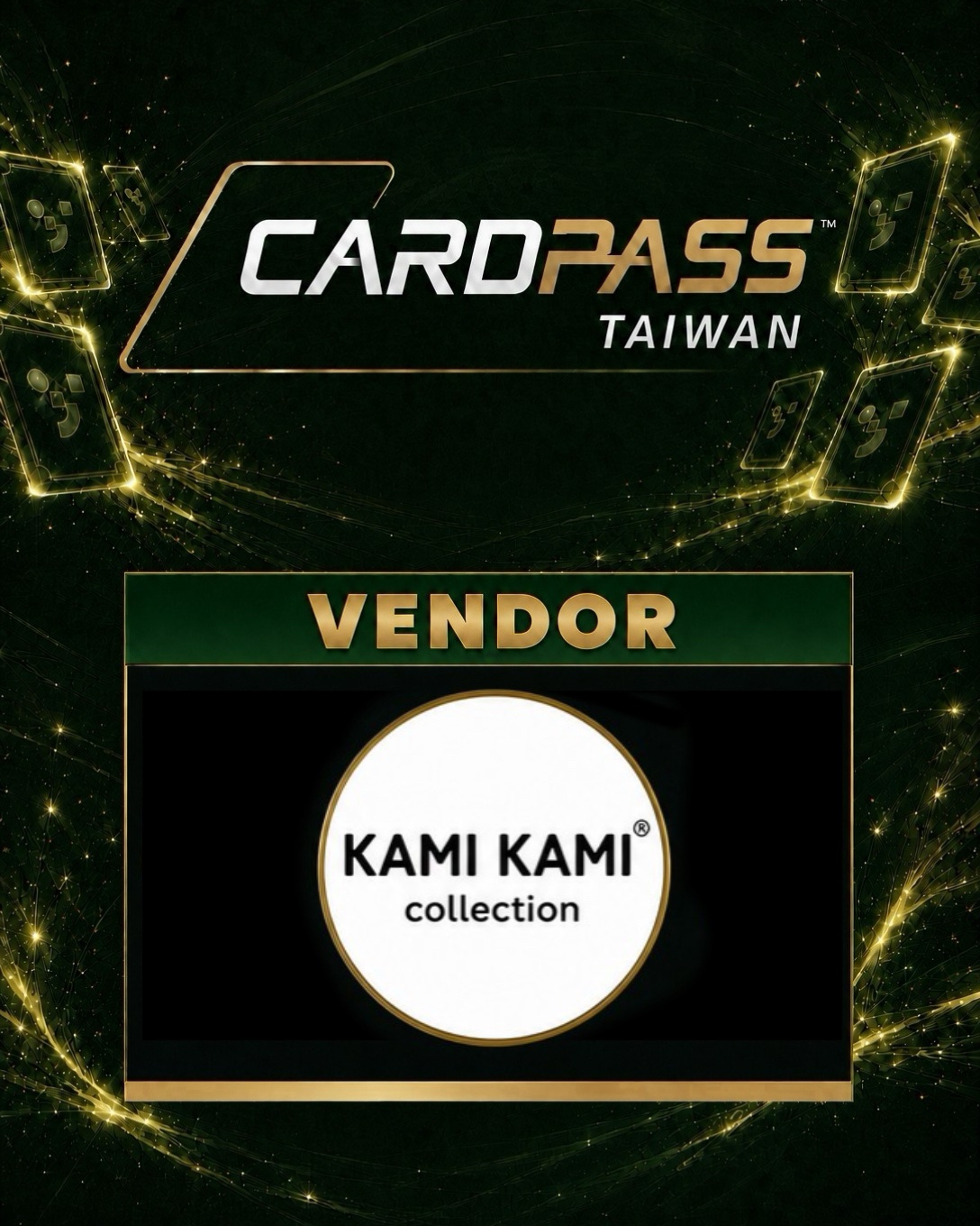 KAMIKAMI collection CARDPASS VENDOR 圖